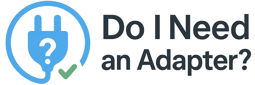 Do I Need an Adapter? logo